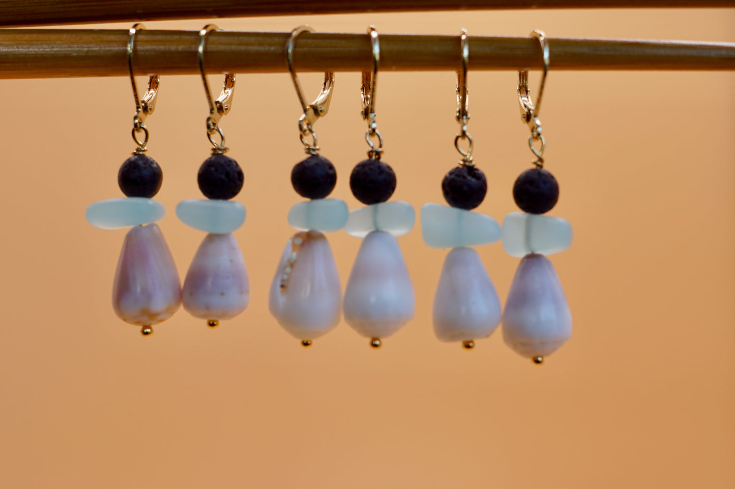 Ocean Drop Hug Earrings