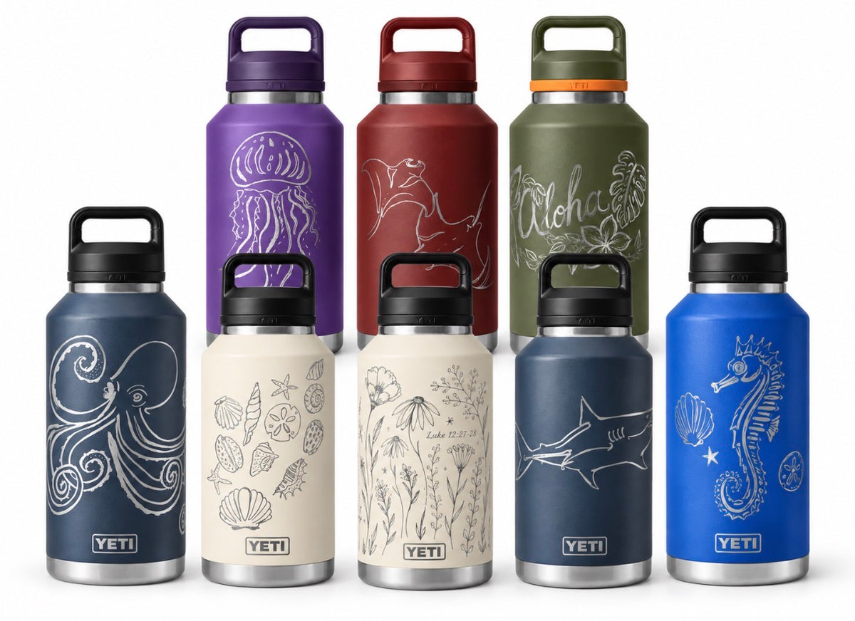 Hand-Engraved Drinkware
