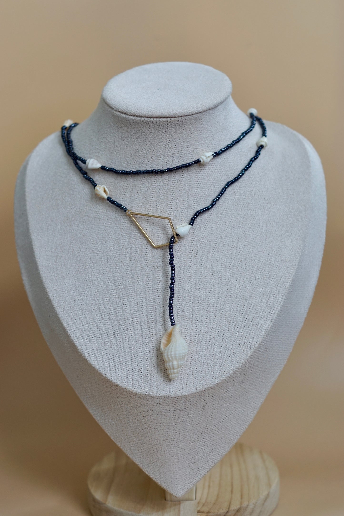 Ocean Whisper Lariat Necklace