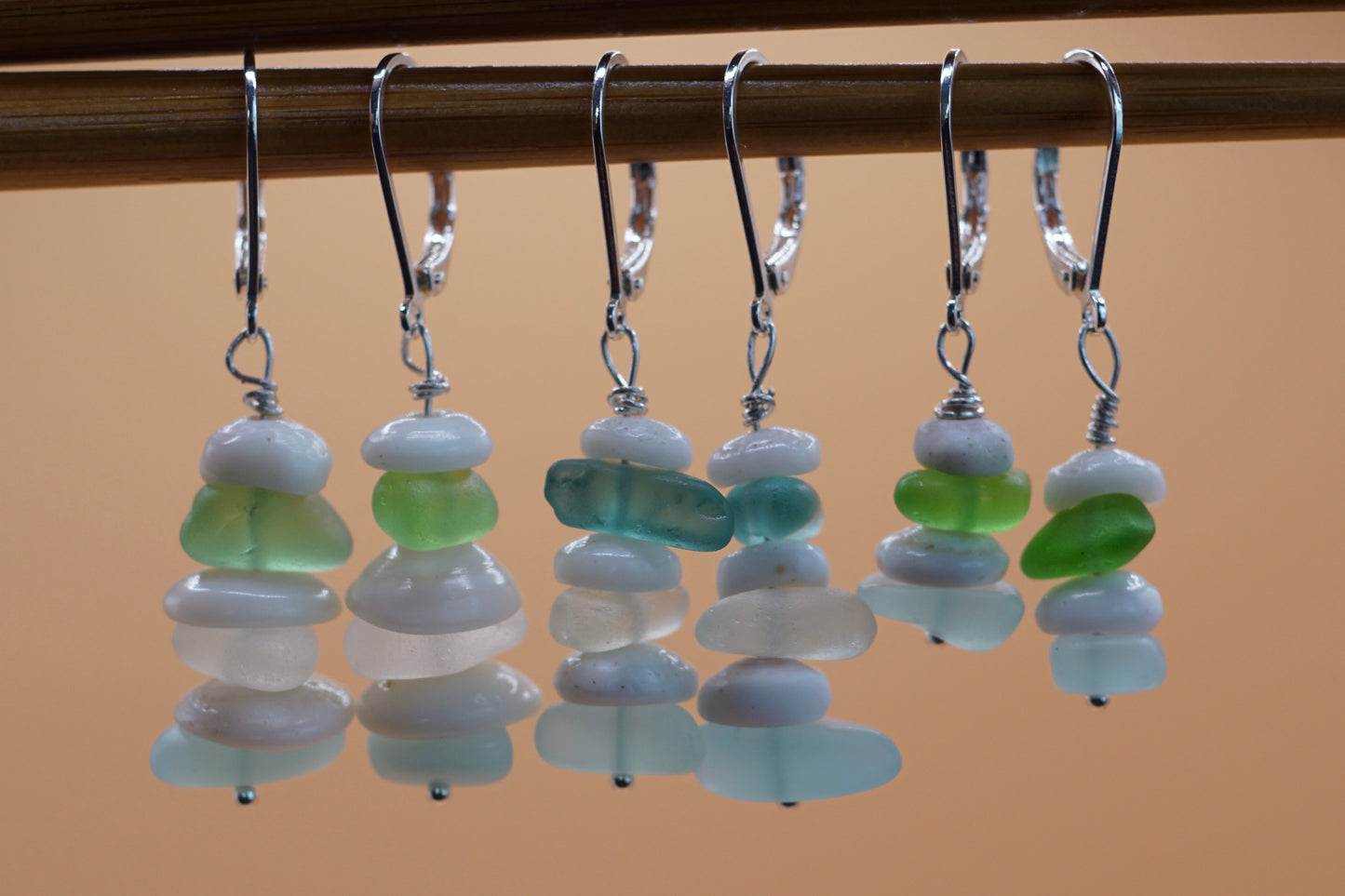 Beads of the Sea Earrings