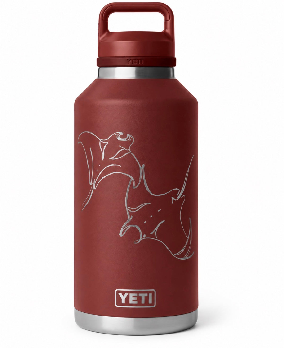 64 oz Custom Hand-Engraved YETI Rambler