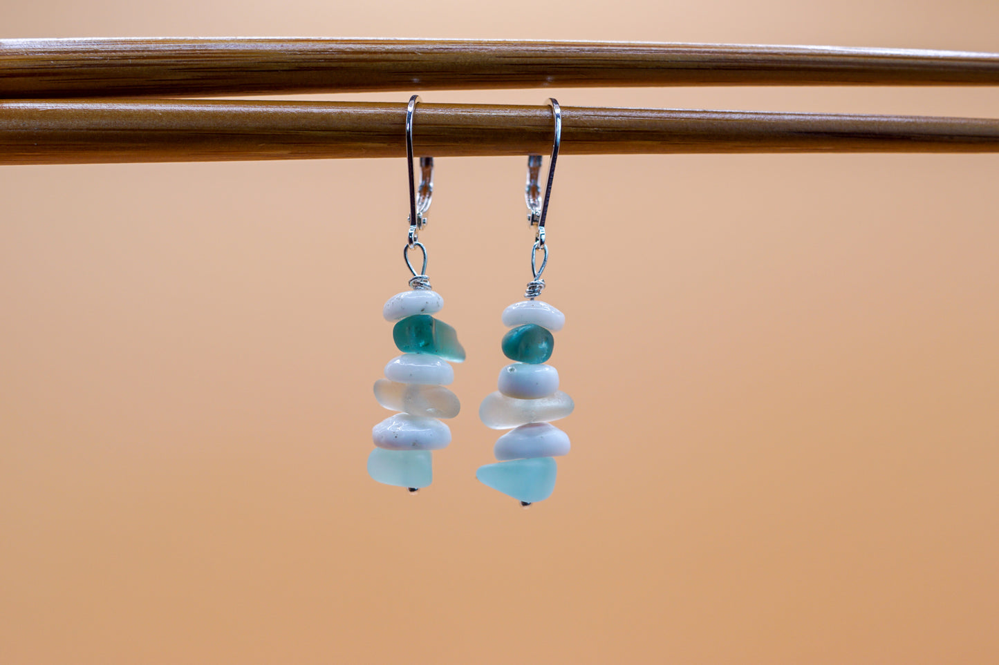 Beads of the Sea Earrings