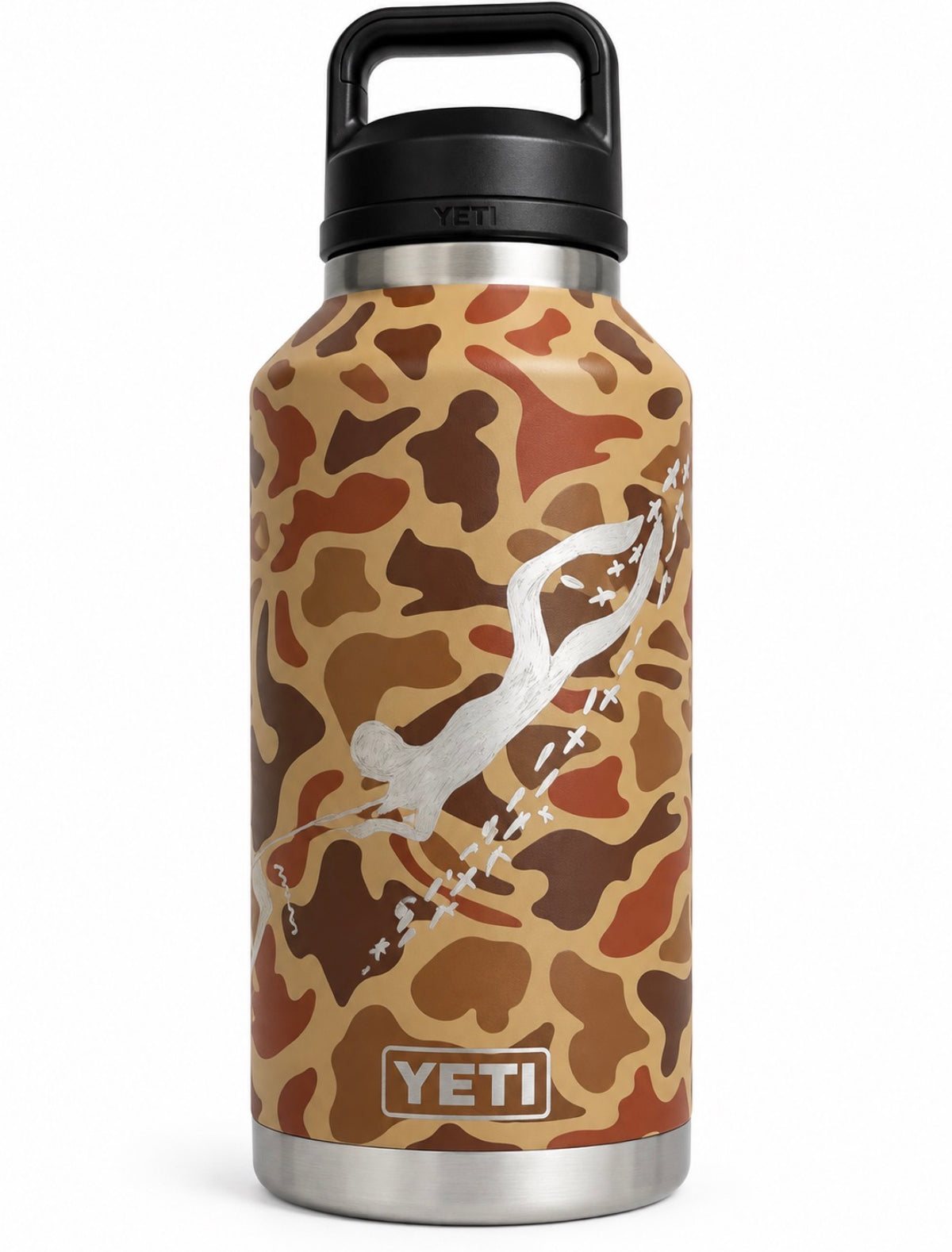 64 oz Custom Hand-Engraved YETI Rambler