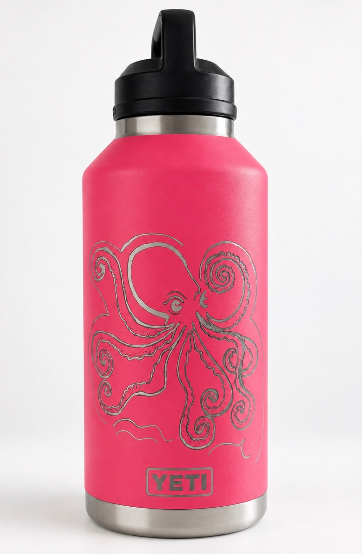 64 oz Custom Hand-Engraved YETI Rambler