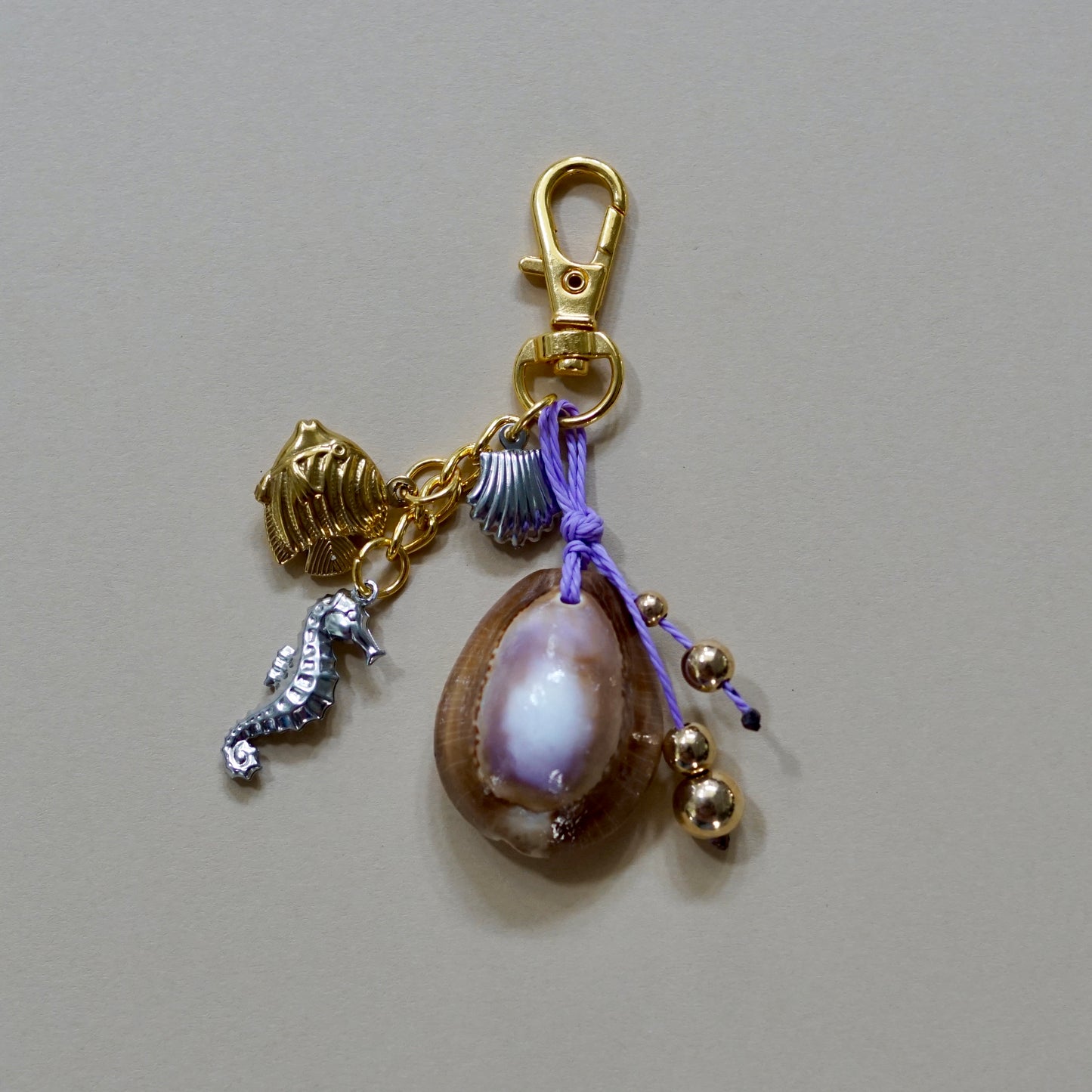 Cowrie Dive Keychain / Bag Charm