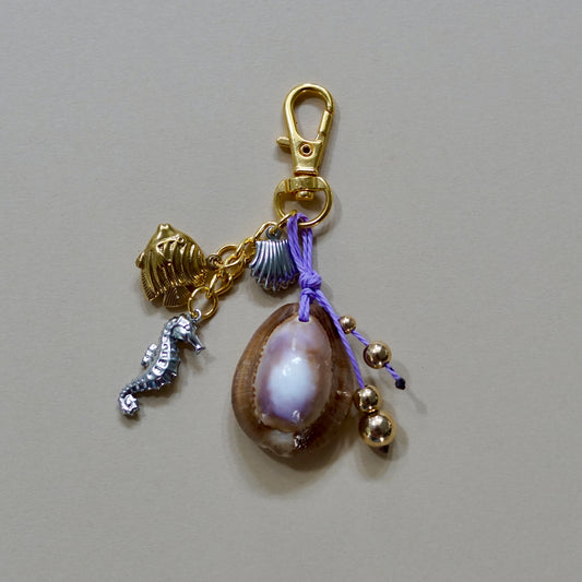 Cowrie Dive Keychain / Bag Charm