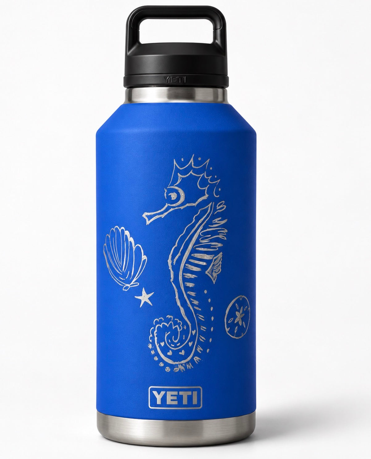 64 oz Custom Hand-Engraved YETI Rambler