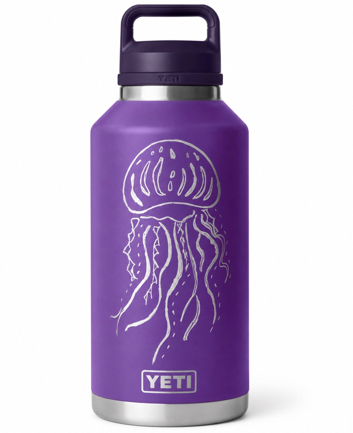 64 oz Custom Hand-Engraved YETI Rambler