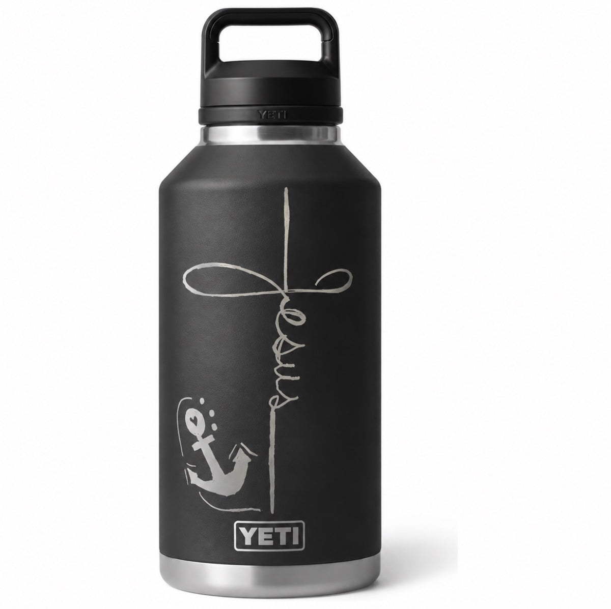 64 oz Custom Hand-Engraved YETI Rambler