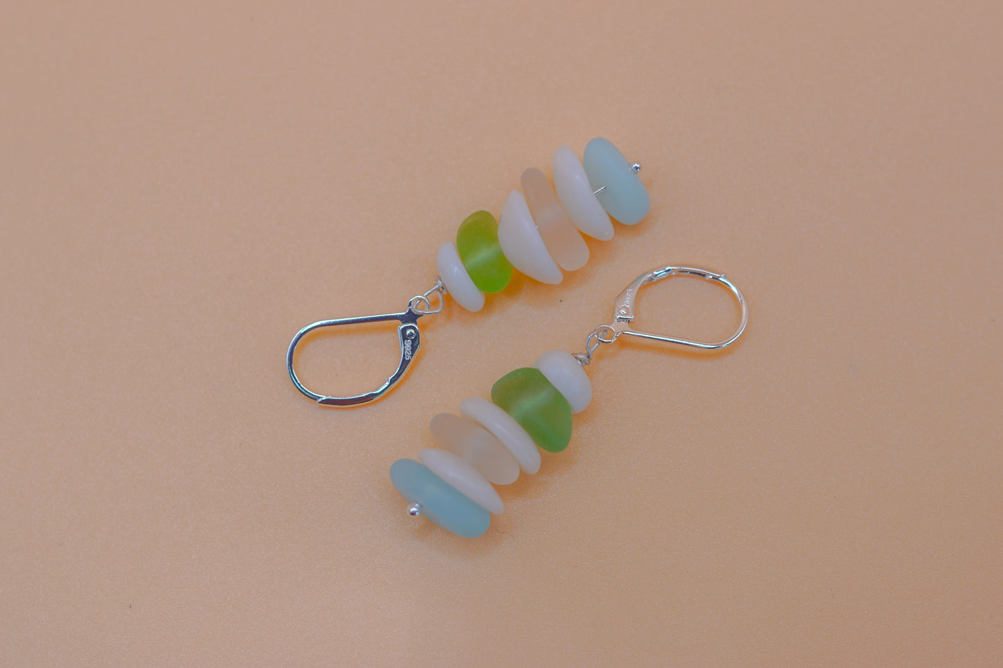 Beads of the Sea Earrings