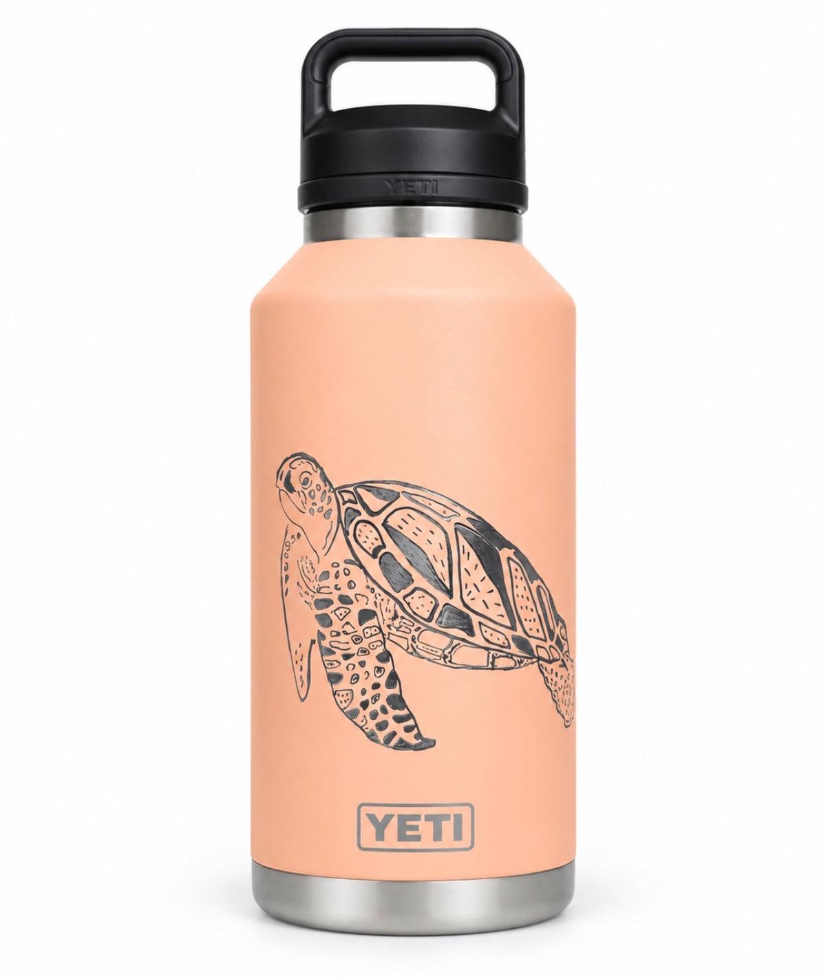64 oz Custom Hand-Engraved YETI Rambler