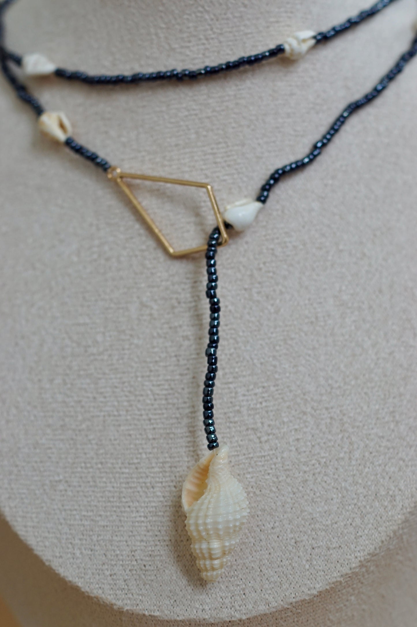 Ocean Whisper Lariat Necklace