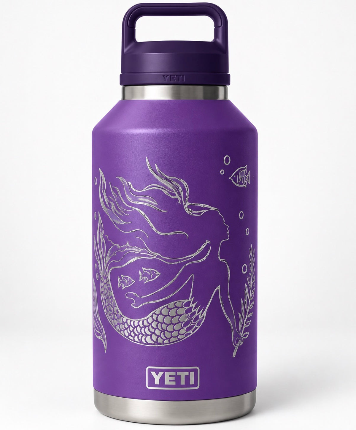 64 oz Custom Hand-Engraved YETI Rambler