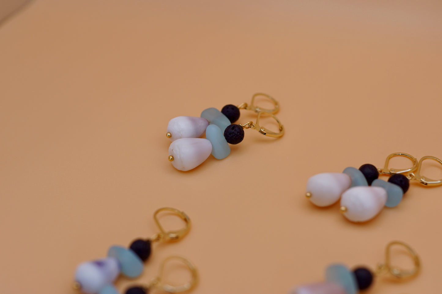 Ocean Drop Hug Earrings