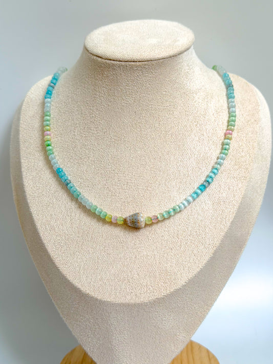 Low Tide | abbreviated cone shell choker