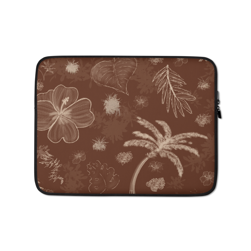 Cacao Tropics Laptop Sleeve