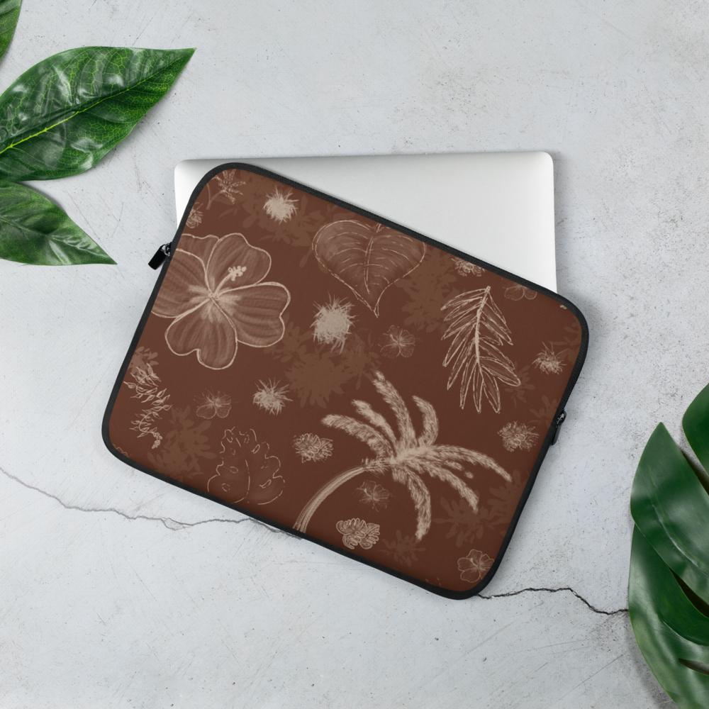 Cacao Tropics Laptop Sleeve