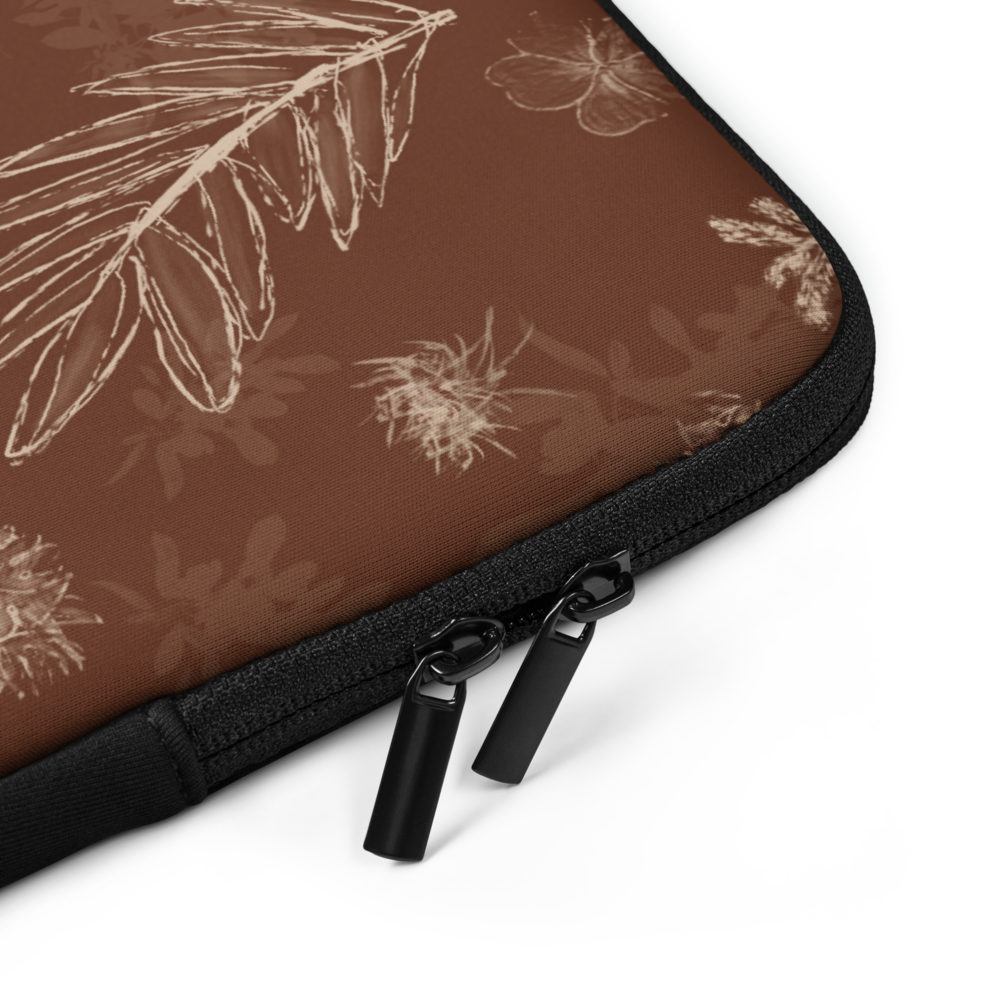 Cacao Tropics Laptop Sleeve