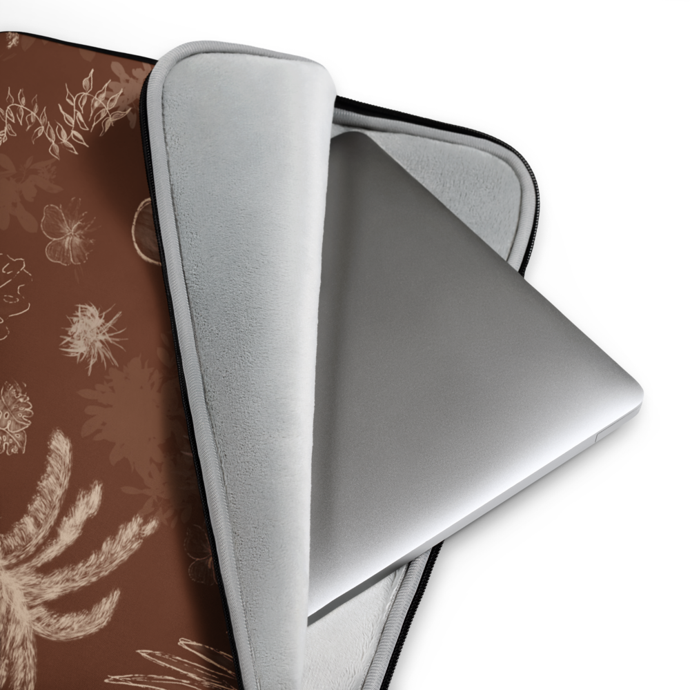 Cacao Tropics Laptop Sleeve