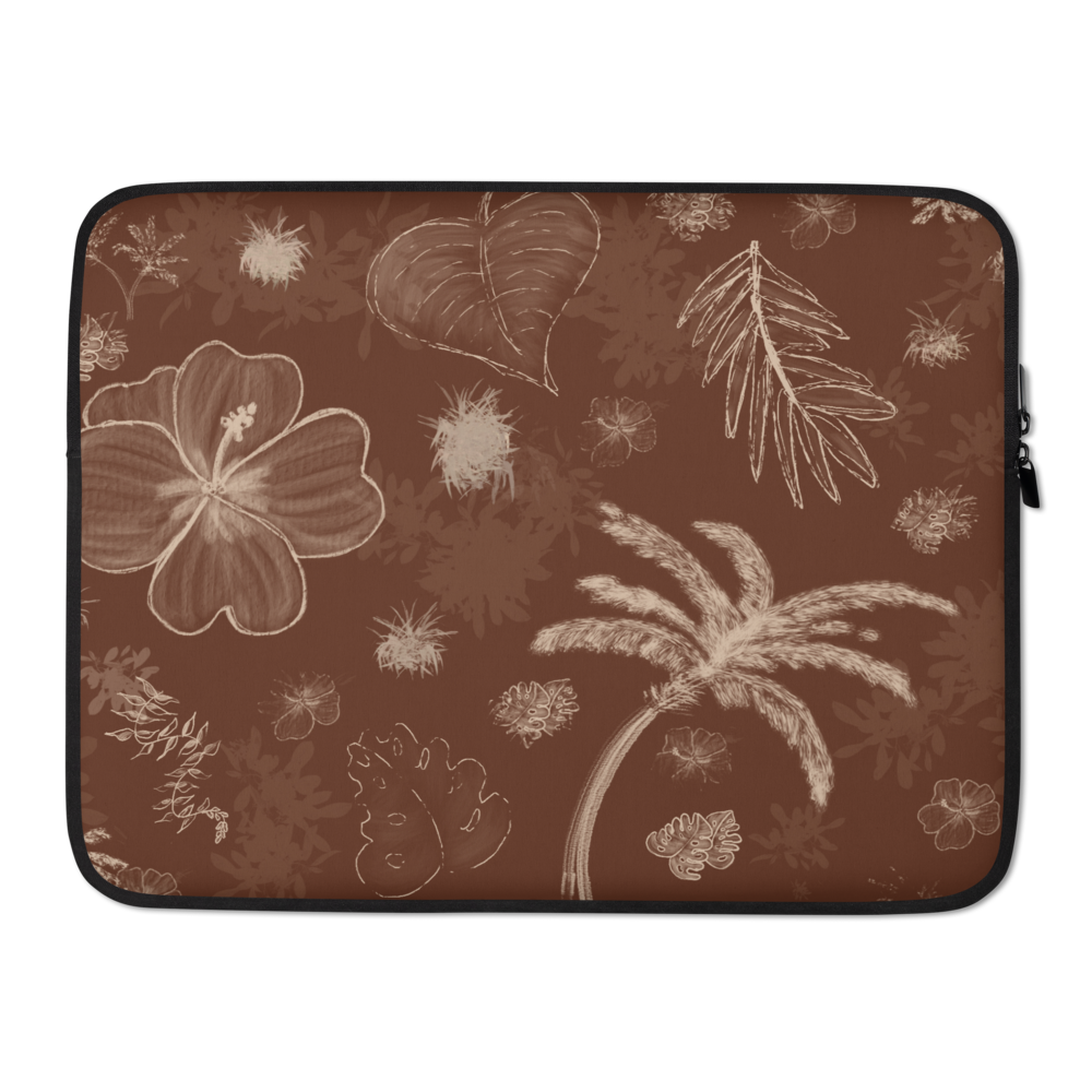 Cacao Tropics Laptop Sleeve