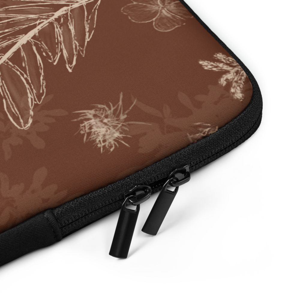 Cacao Tropics Laptop Sleeve