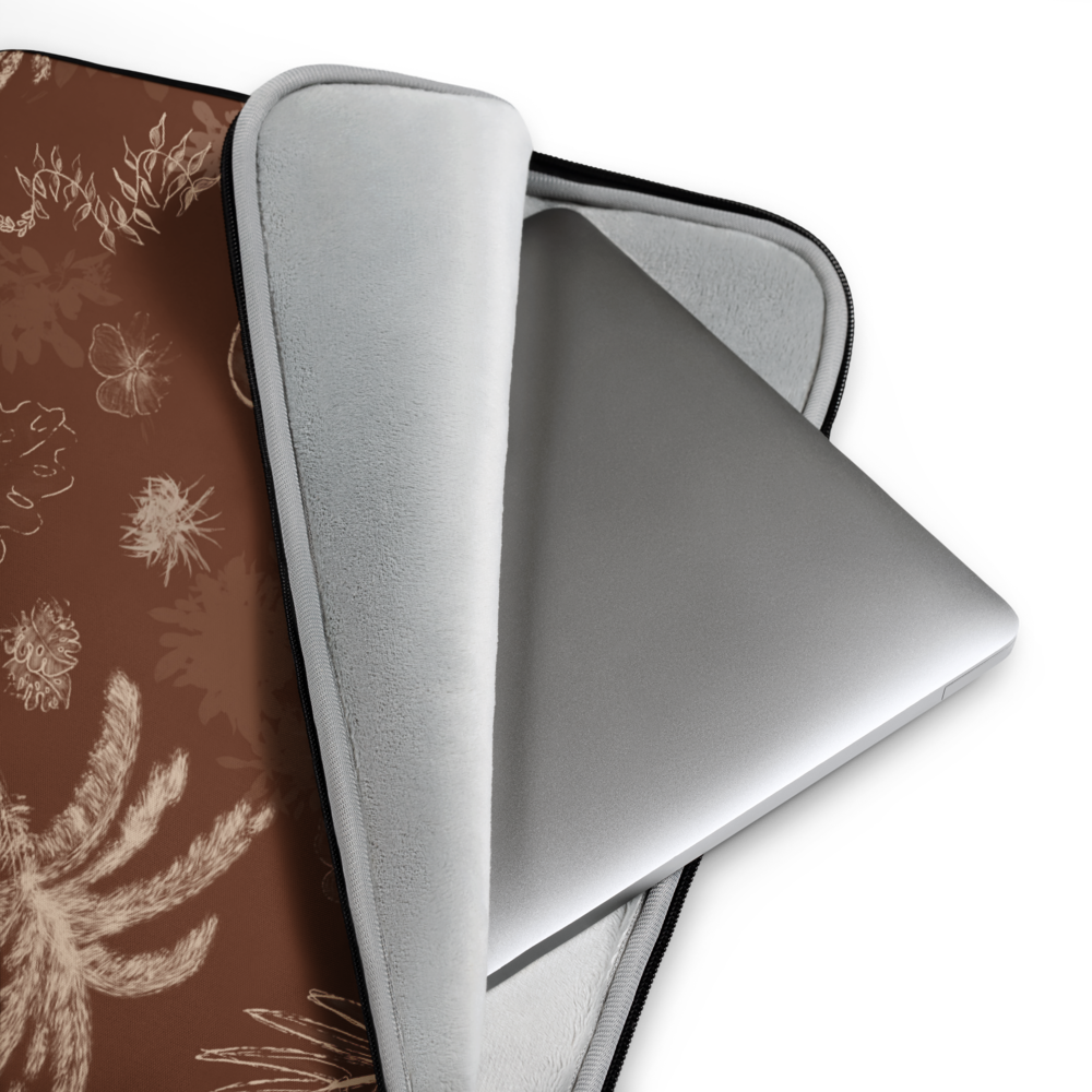 Cacao Tropics Laptop Sleeve